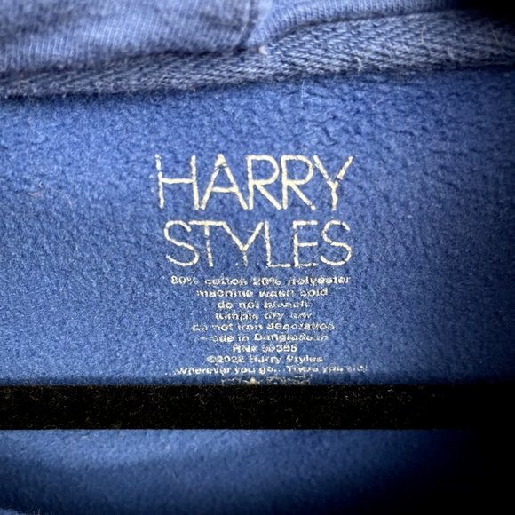 Harry Styles Harrys House Blue Love on Tour Sweatshirt Size Small - Picture 5 of 5